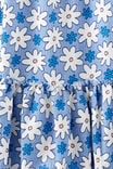 Hallie Tiered Dress, SANDY FLORAL/DUSK BLUE - alternate image 2