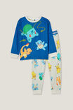 Chuck Long Sleeve Pyjama Set Licensed, LCN POK PETTY BLUE/POKEMON I CHOOSE YOU - alternate image 1