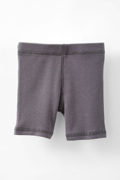 Rain Rib Bike Shorties, WASHED RABBIT GREY