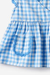 Charlie Baby Doll Dress, BLUE BONNET/VANILLA GINGHAM - example image 3