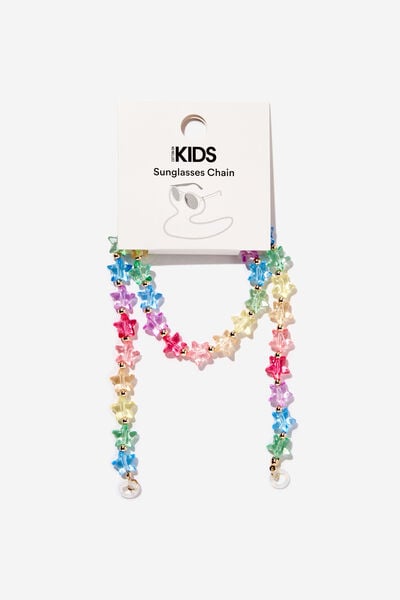 Kids Sunglasses Chain, STARS/RAINBOW