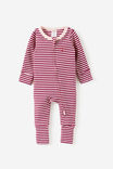 Select Colour: TEA PARTY PINK-BERRY JAM STRIPE/SWEETHEART