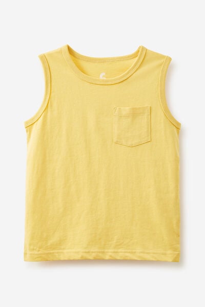 The Essential Tank, CORNSILK WASH