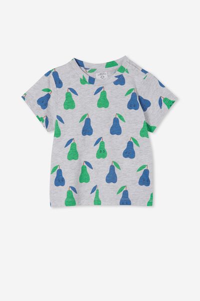 Camiseta - Jamie Short Sleeve Tee, CLOUD MARLE/PERRY PEARS