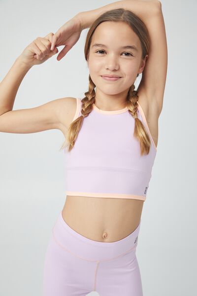 The Everly Ultimate Crop Top, PALE VIOLET