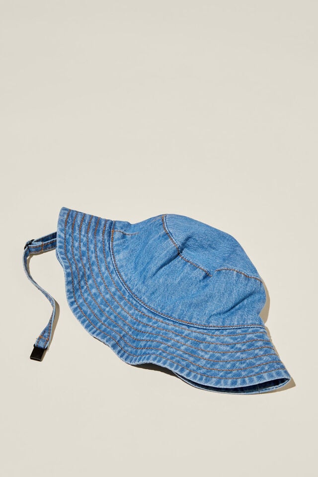 Billy Baby Bucket Hat, AIRLIE MID BLUE WASH