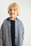 Select Colour: DENIM NAVY/TICKING STRIPE