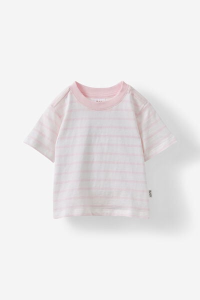 Camiseta - Jamie Short Sleeve Tee, BALLERINA/VANILLA RILEY STRIPE