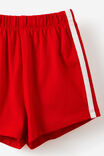 Baby Essential Relaxed Short, VARSITY RED - example image 3