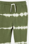 Harlow Fleece Trackpant, SWAG GREEN/VANILLA TIE DYE - alternate image 2