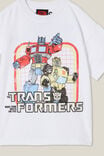 Transformers License Drop Shoulder Short Sleeve Tee, LCN HAS WHITE/TRANSFORMERS - alternate image 2