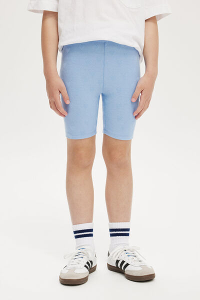 Hailey Bike Short, DUSK BLUE/HEARTS