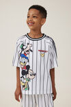 Camiseta - License Soccer Jersey, LCN DIS VANILLA STRIPE 100/MICKEY & FRIENDS - vista alternativa 1