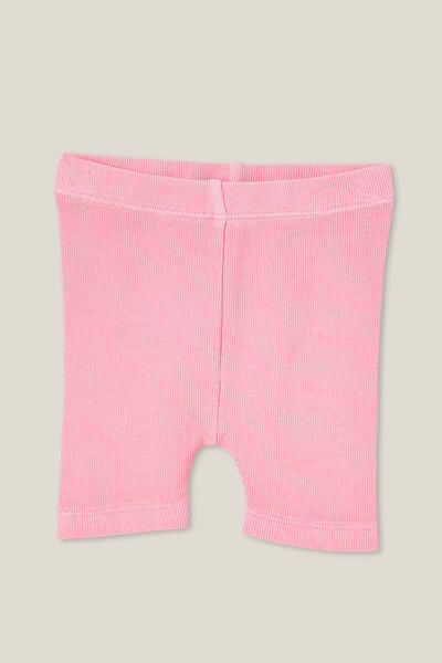 Rain Rib Bike Shorties, CALI PINK WASH