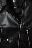 Caroline Biker Jacket, BLACK - alternate image 2