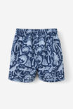 Henry Slouch Short, IN THE NAVY/DUSK BLUE/REVERSE DINO YARDAGE - alternate image 3