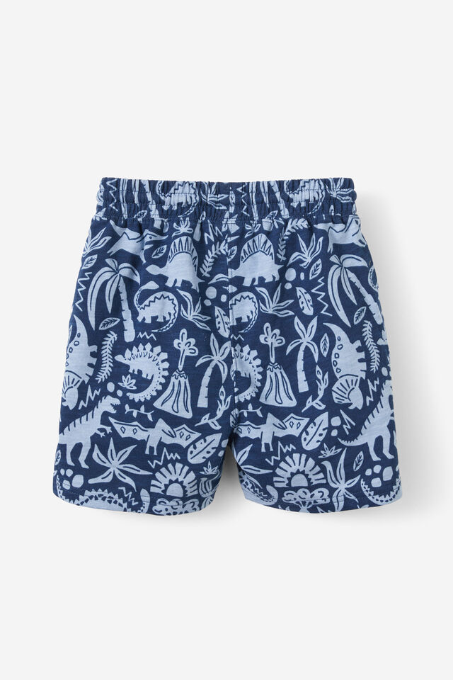 Henry Slouch Short, IN THE NAVY/DUSK BLUE/REVERSE DINO YARDAGE