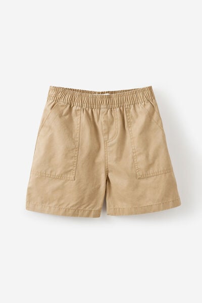 Sport Short, WASHED SEMOLINA