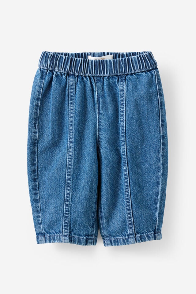 Jay Barrel Denim Jean, BURLEIGH BLUE WASH