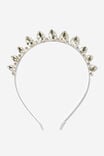 Luxe Headband, SILVERY/GEMMIE TIARA - alternate image 1