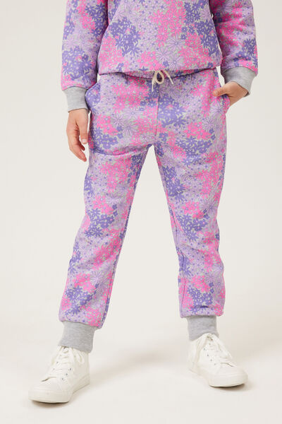 Marlo Trackpant, GREY MARLE/MULTI FLORAL