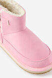 Kids Teddy Lined Buckle Boot, PALE VIOLET/BUCKLE - example image 2
