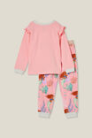 Ava Long Sleeve Pyjama Set Licensed, LCN DIS CORAL DREAMS/THE LITTLE MERMAID - alternate image 3