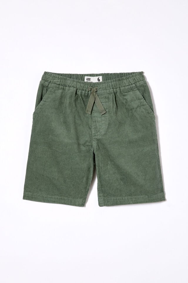 Eric Easy Short, SWAG GREEN/CORD