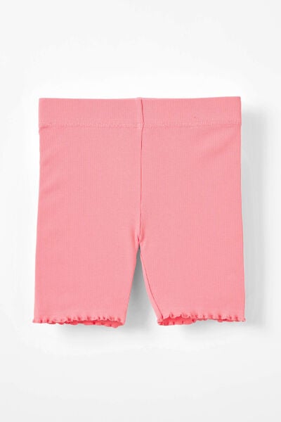 Hailey Bike Short, STRAWBERRY POP RIB