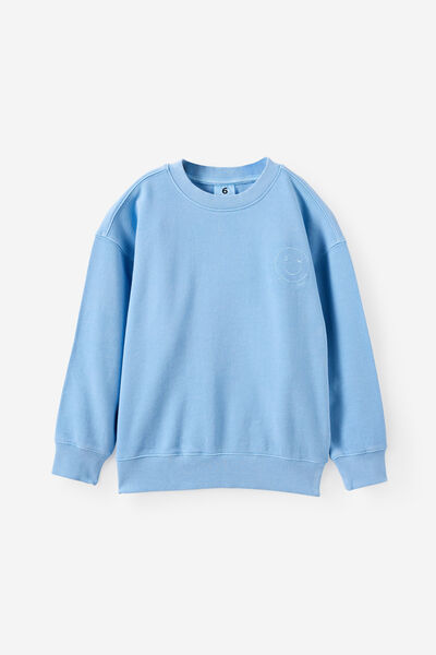 Sammy Lightweight Crews, WASHED CLOUD BLUE/FUN DAY