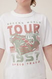 Jonny Short Sleeve Print Tee, VANILLA/RACING WORLD TOUR - alternate image 4