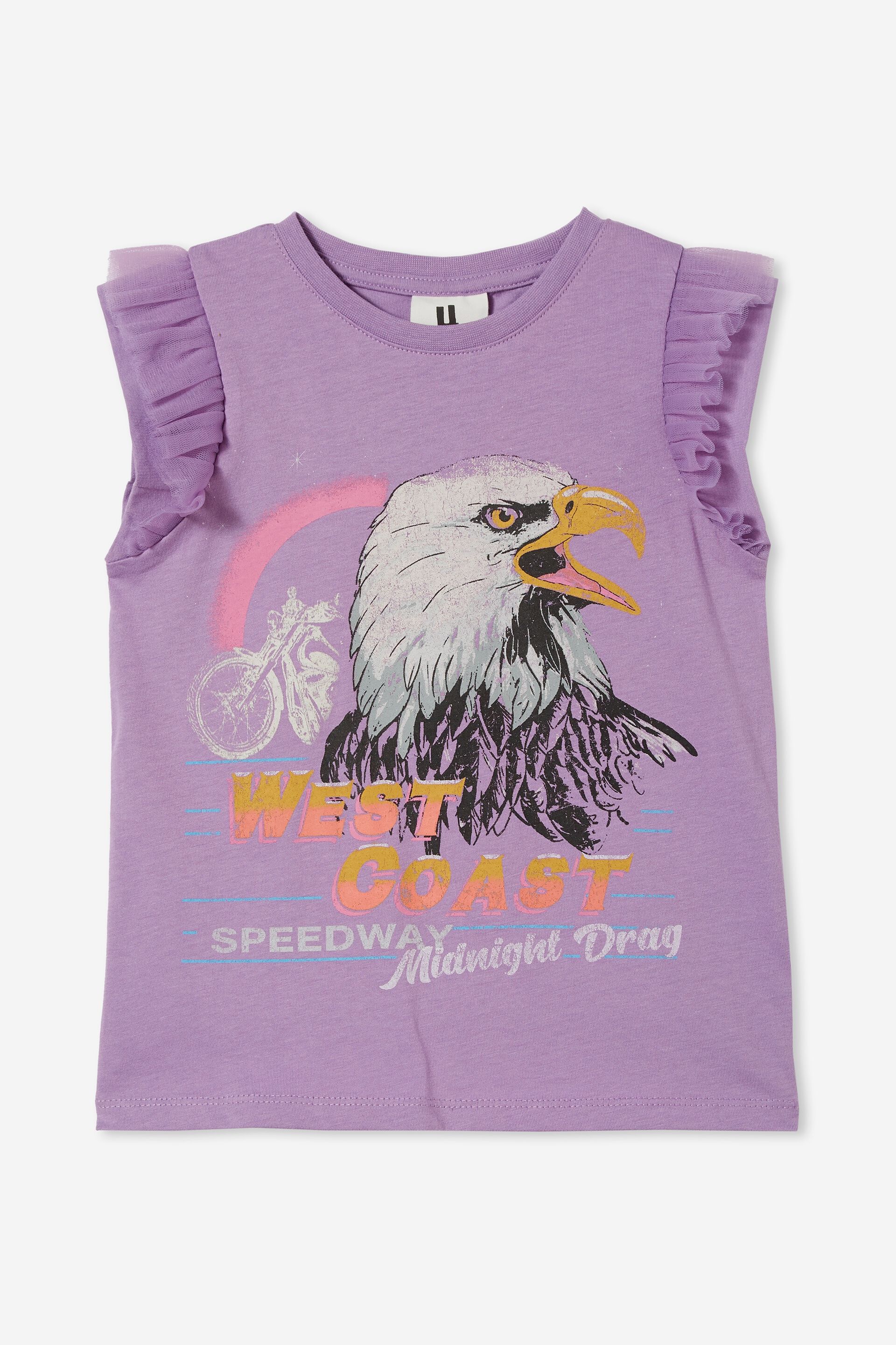 Girls 2-14 Tops & T-Shirts | Party Short Sleeve Top - AR70296