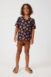 Cabana Short Sleeve Shirt, NAVY BLAZER/COCO JUMBO FLORAL - alternate image 2