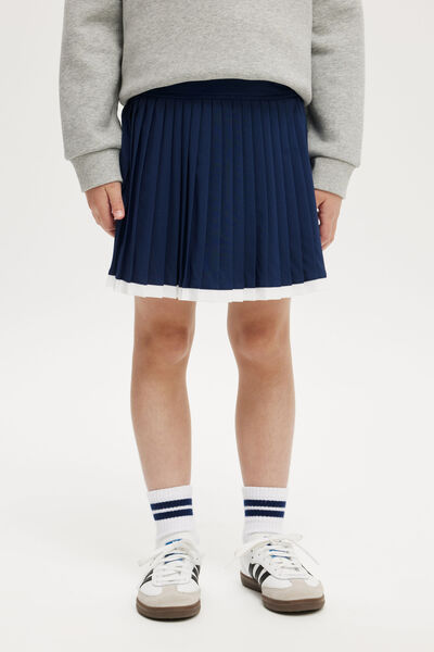 Ashleigh Tennis Skirt, IN THE NAVY/WHITE STRIPE