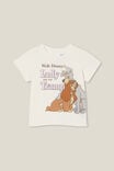 Lady And The Tramp Jamie Short Sleeve Tee-License, LCN DIS VANILLA/LADY AND THE TRAMP - alternate image 1