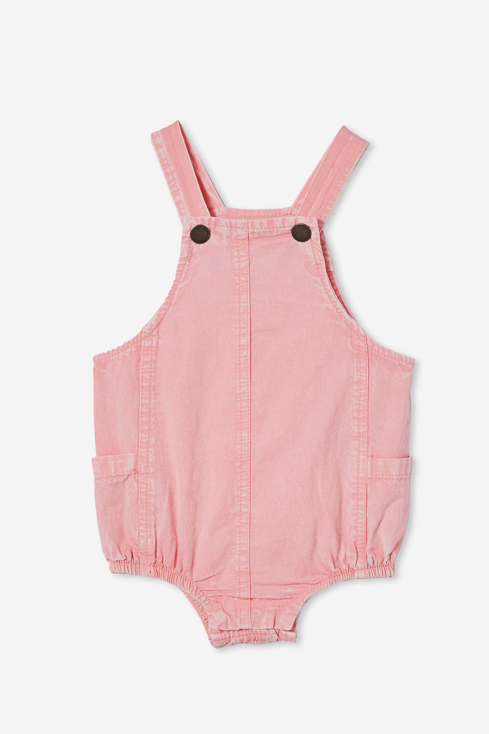 Baby All In Ones & Bodysuits | Marvin Woven Bubbysuit - QN61535