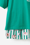 Adults Dreamdrift Family Xmas Pj Set, ENGLISH IVY/SANTA STAMP - example image 4