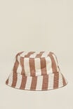 Kids Reversible Bucket Hat, COCO JUMBO/BLOCK STRIPE - alternate image 1