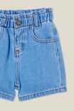 Anna Paperbag Relaxed Short, BYRON MID BLUE - alternate image 2