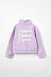 Naomi Half Zip Pullover, LILAC DROP/J ADORE - alternate image 3