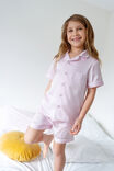 Casey Short Sleeve Pyjama Set, BALLERINA - alternate image 1