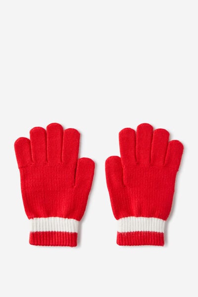 Kids Gloves, VARSITY RED/VANILLA