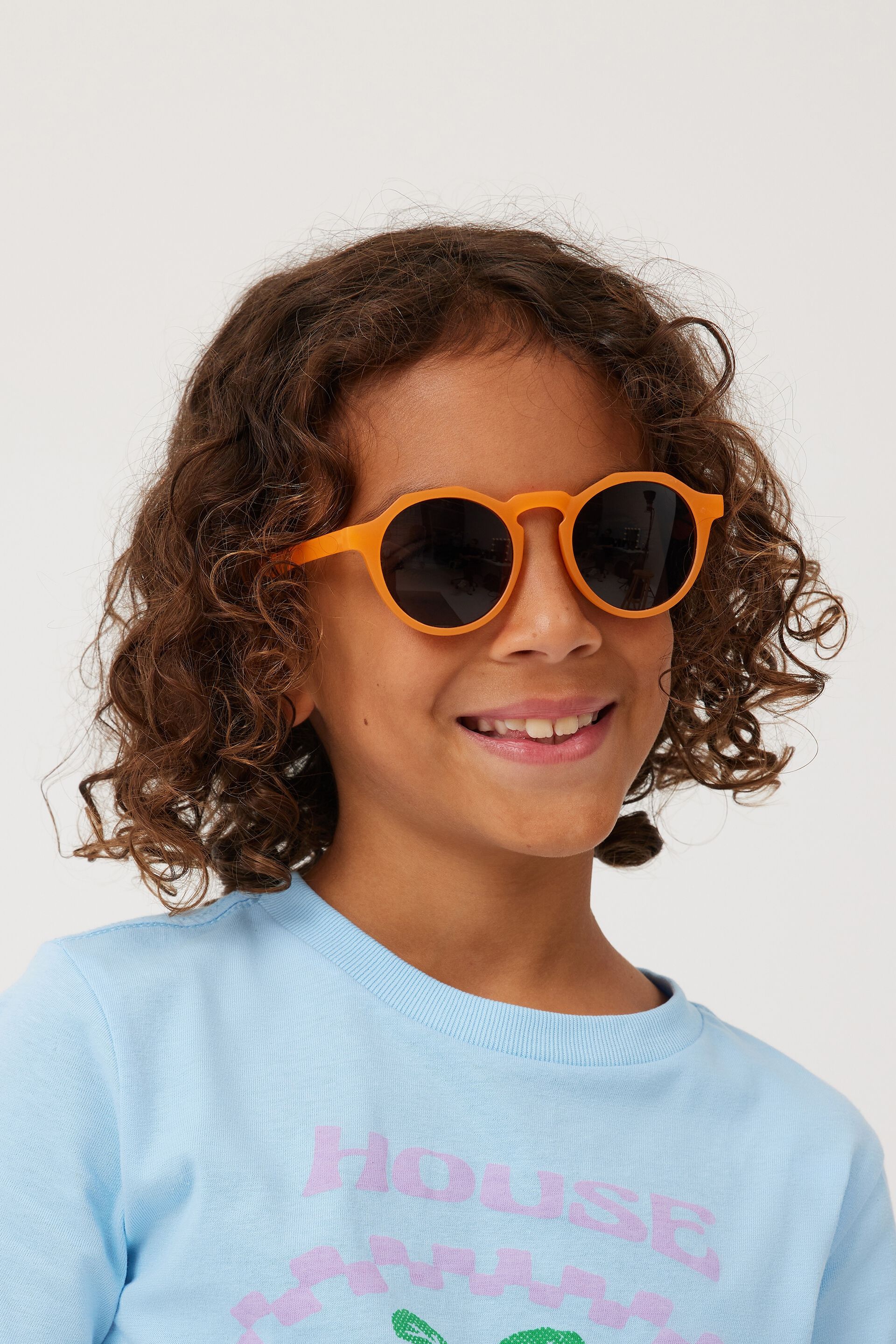 Buy Orange Sunglasses for Men by Irus By Idee Online | Ajio.com