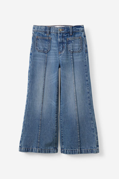 Pia Pintuck Bootleg Jean, BLUE HAVEN MID BLUE