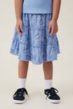 Hallie Tiered Skirt, DUSK BLUE/FRIDA FOLK FLORAL - alternate image 1