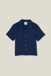 Cabana Short Sleeve Shirt, IN THE NAVY/CHEESECLOTH - alternate image 1