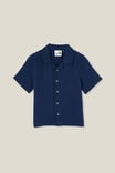 Cabana Short Sleeve Shirt, IN THE NAVY/CHEESECLOTH - alternate image 1