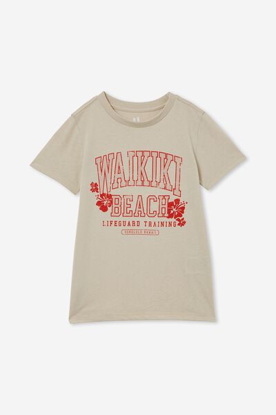 Max Skater Short Sleeve Tee, RAINY DAY/WAIKIKI BEACH