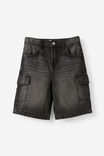 Super Baggy Short, BALMORAL BLACK/CARGO - example image 2
