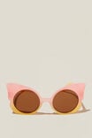 Kids Bella Butterfly Sunglasses, DAFFODIL/BLUSH PINK - alternate image 1